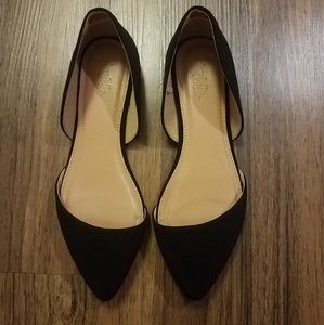 Charlotte Russe black flats size 7